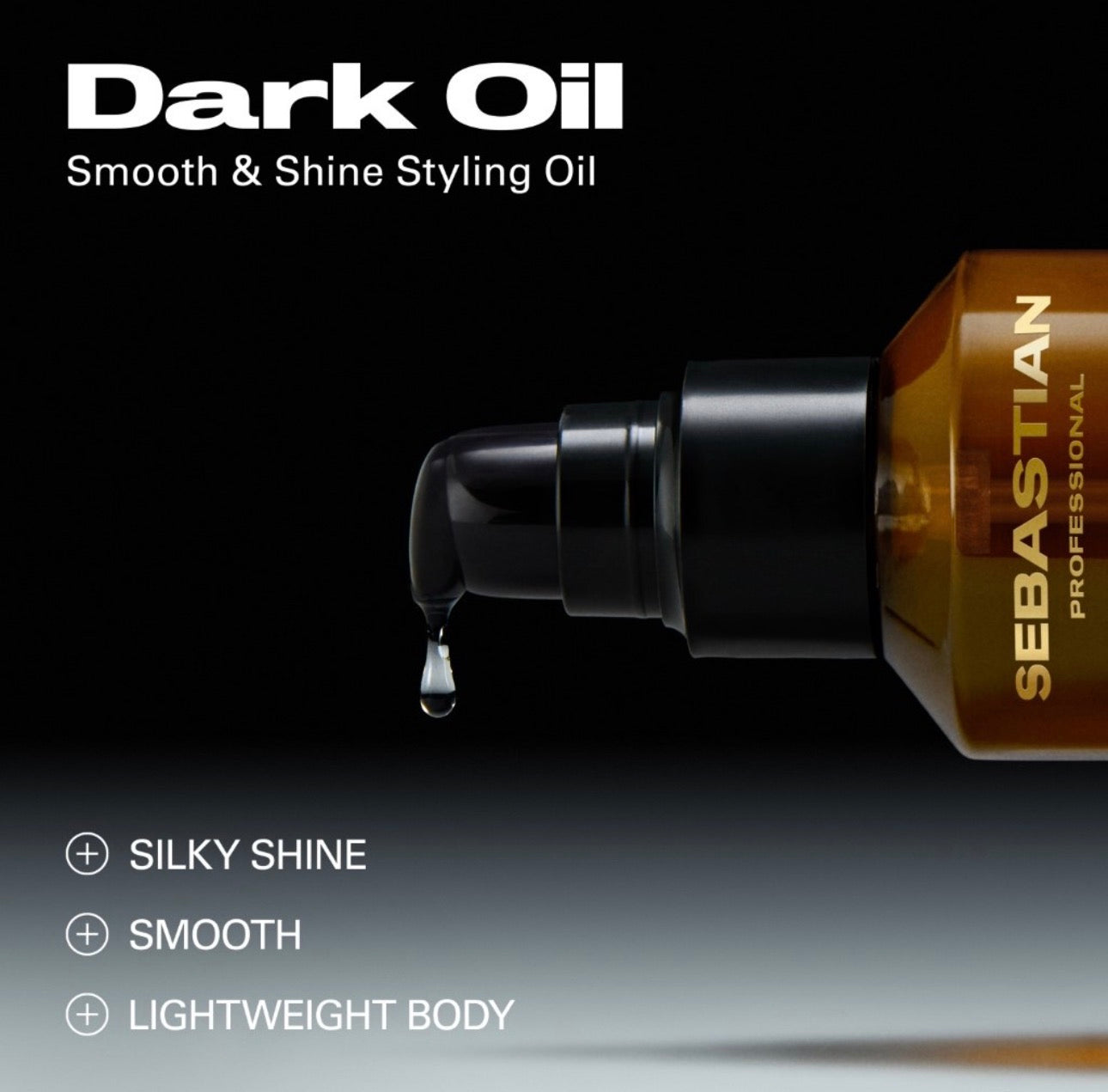 DARK OIL glotnumo ir spindesio suteikiantis aliejus, 100 ml