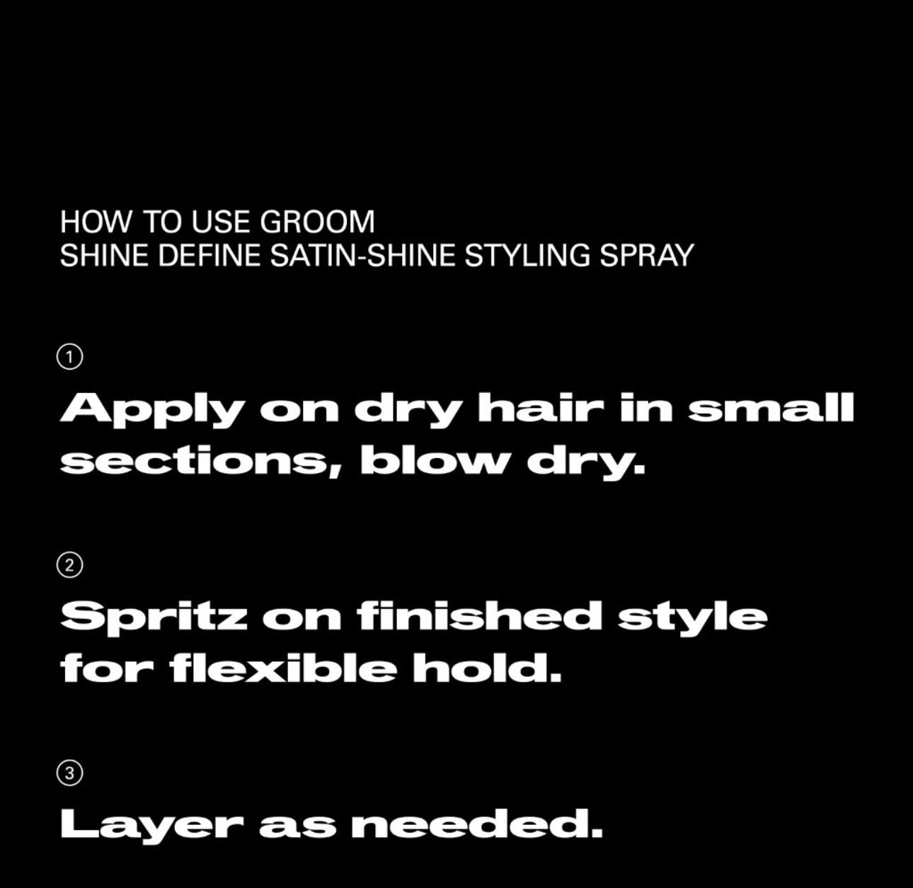 SHINE DEFINE žvilgesio suteikianti fiksuojanti priemonė, 200 ml
