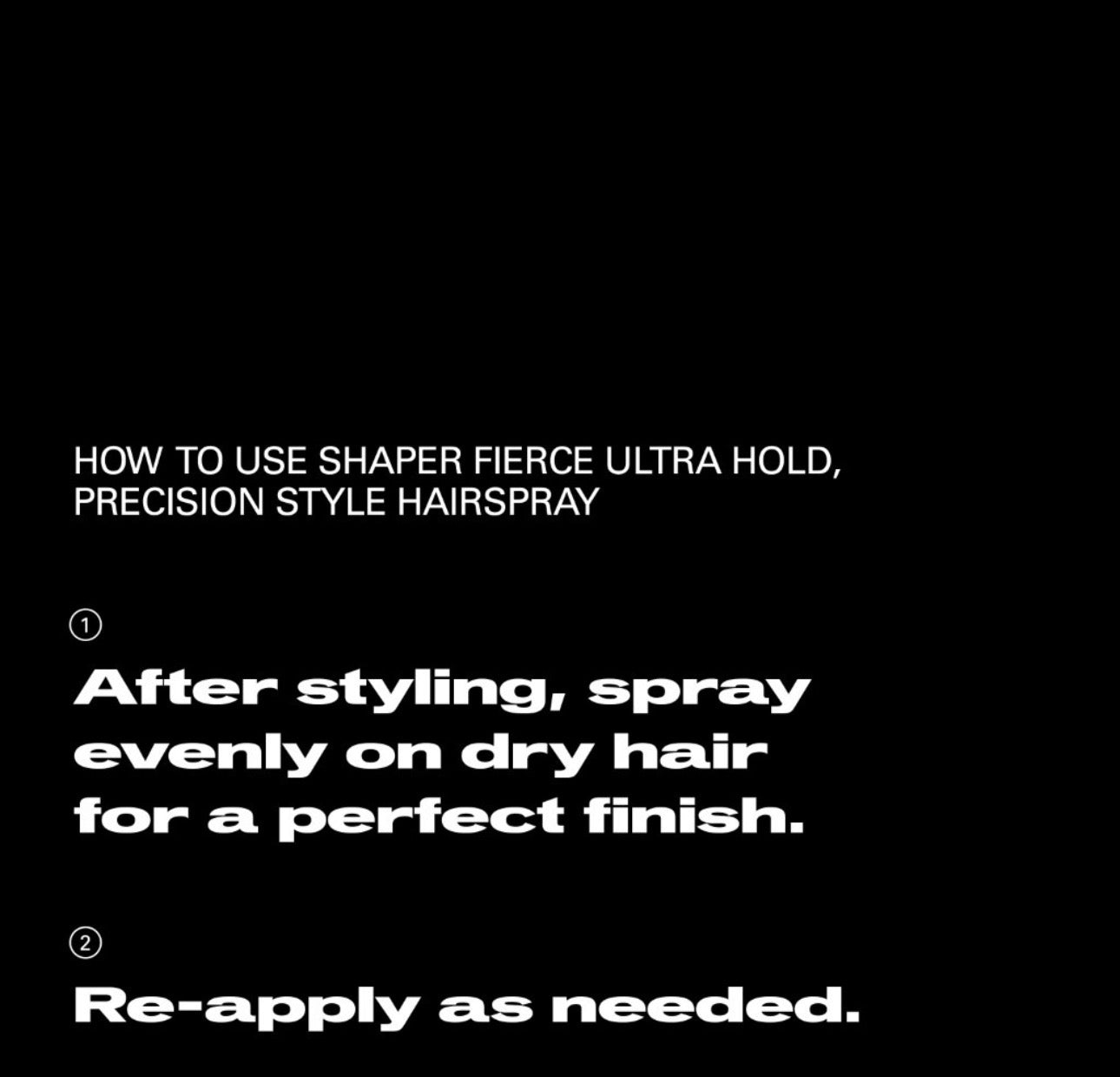 SHAPER FIERCE ypatingai fiksuojantis plaukų lakas, 300 ml