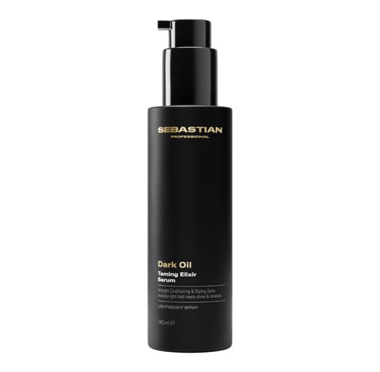 DARK OIL drėkinantis, glotninantis nuo karščio ir šiaušimosi apsaugantis serumas, 140 ml